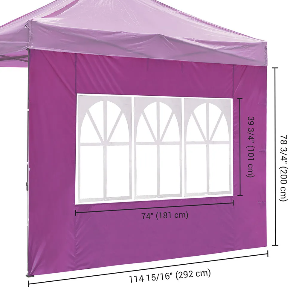 1pc Sidewall w/ Window for Pop Up Canopy