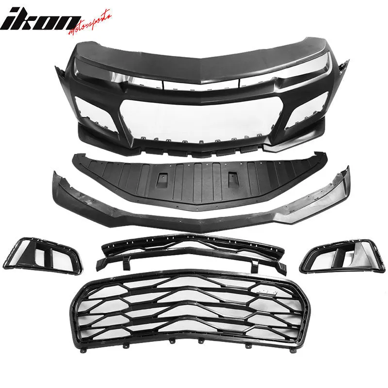 2014-2015 Chevy Camaro 5TH to 6TH Gen 16  ZL1 Bumper LED DRL Headlamps