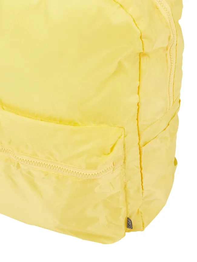 Backpack with front compartment model "Nomad Banana" Doiy, yellow