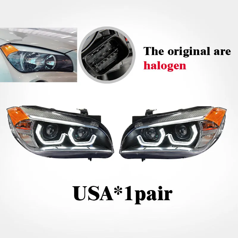 BMW X1/E84 2010-2015 Modified LED headlight upgrade style led headlight Daytime running light USA type