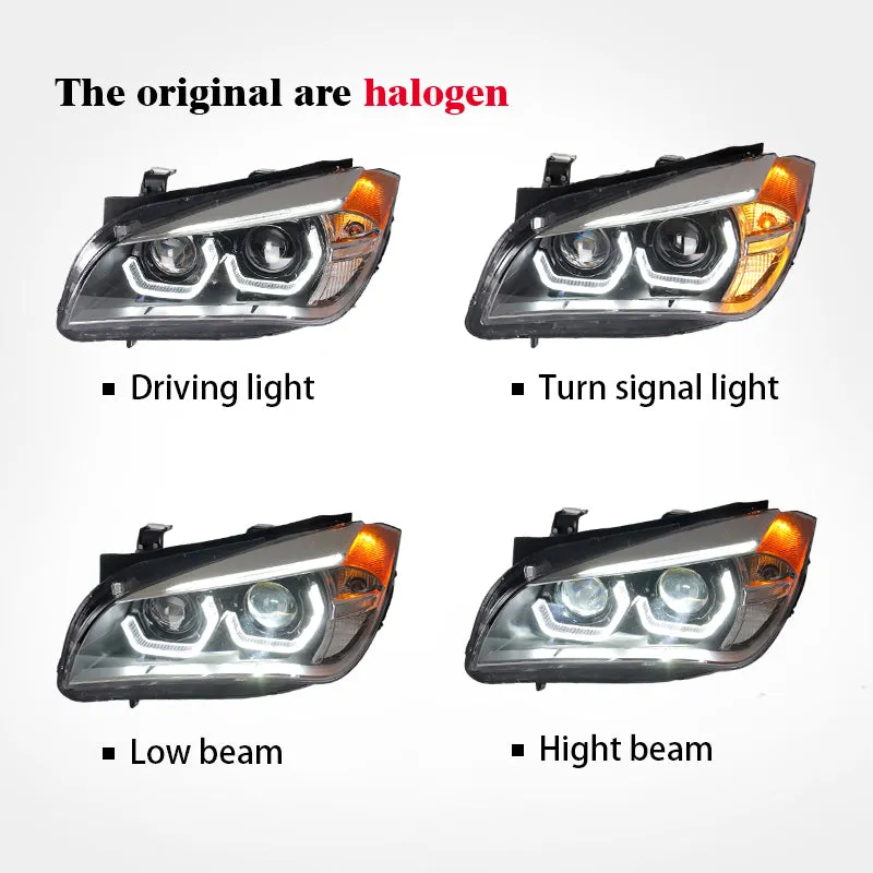 BMW X1/E84 2010-2015 Modified LED headlight upgrade style led headlight Daytime running light USA type