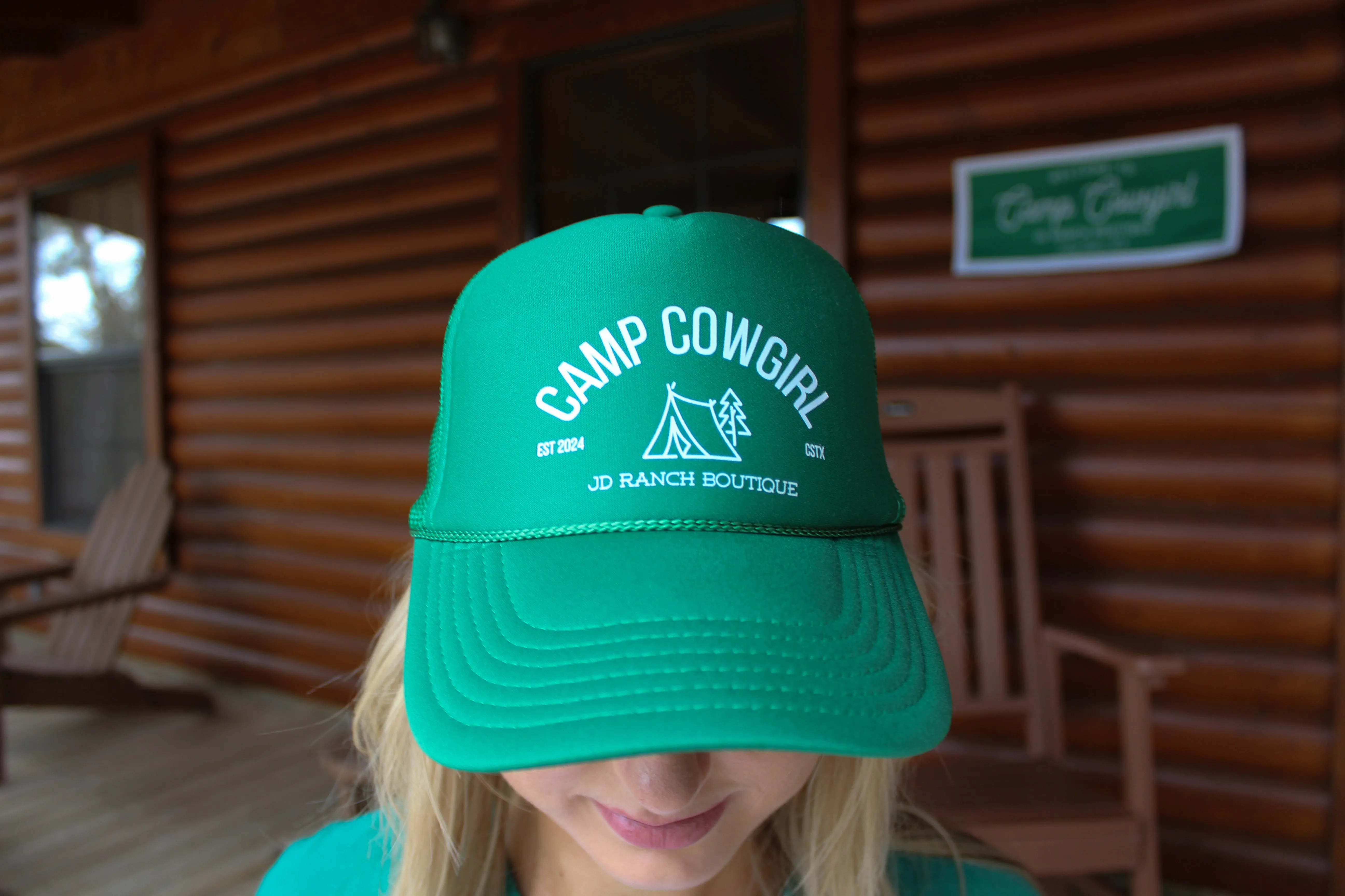 Camp Cowgirl Trucker Hat - Foam