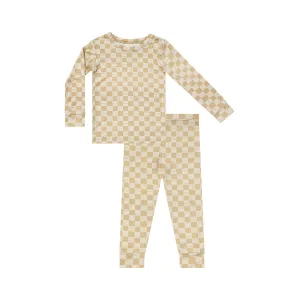 Checkered Lines Two-Piece Set