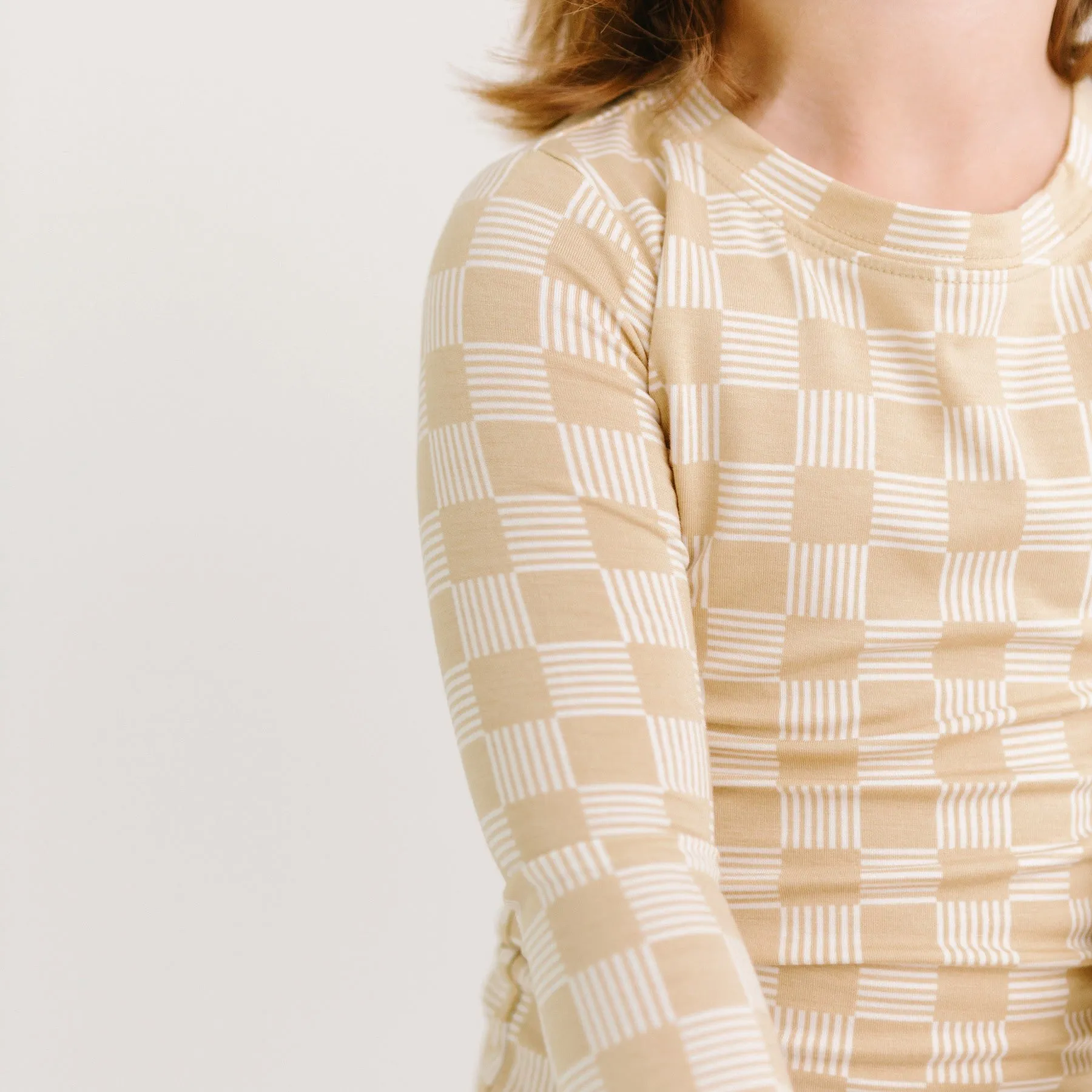 Checkered Lines Two-Piece Set