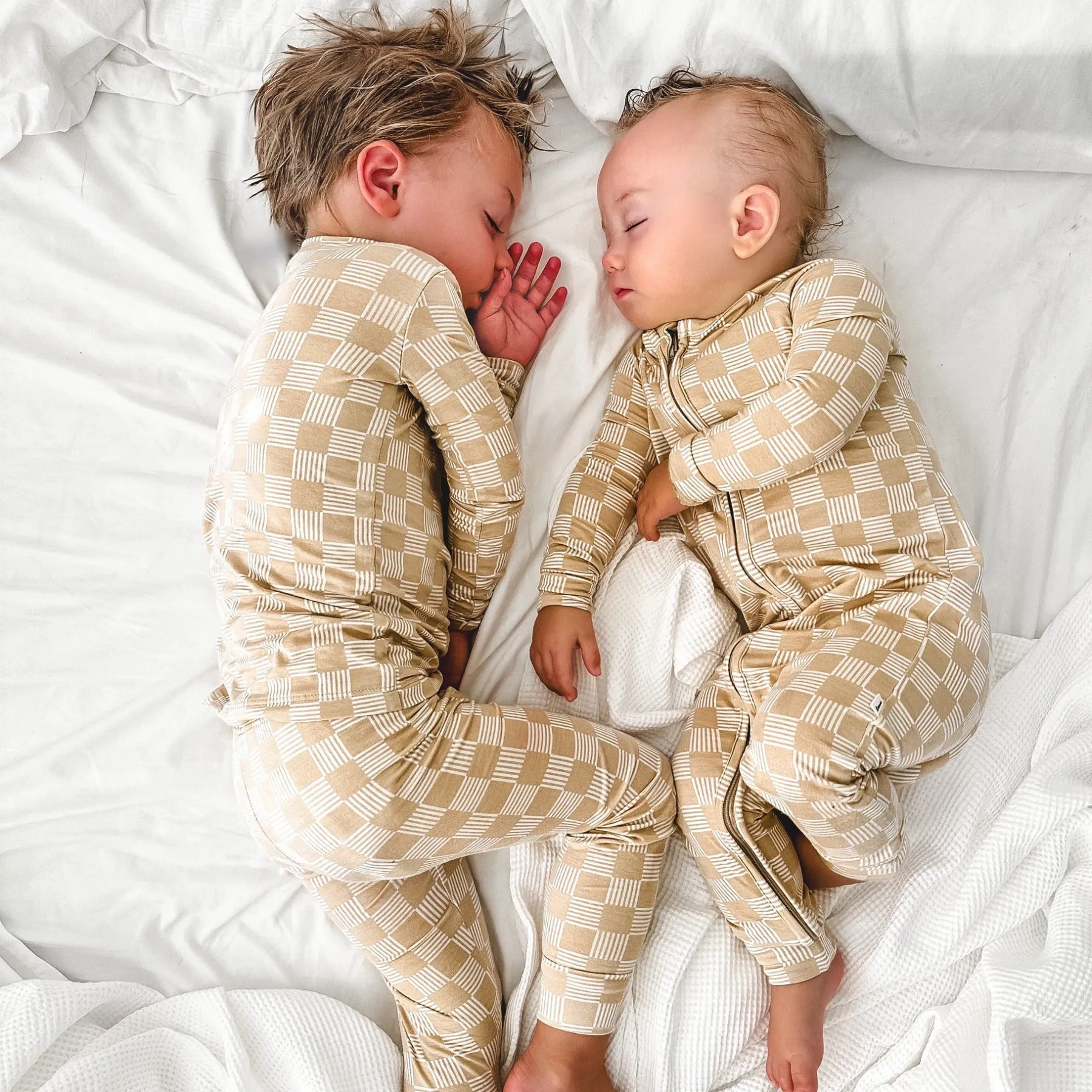 Checkered Lines Two-Piece Set