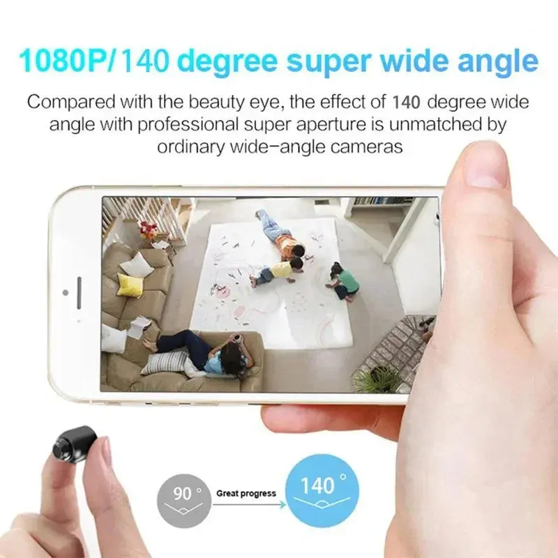 Compact Wifi Camera for Indoor Security