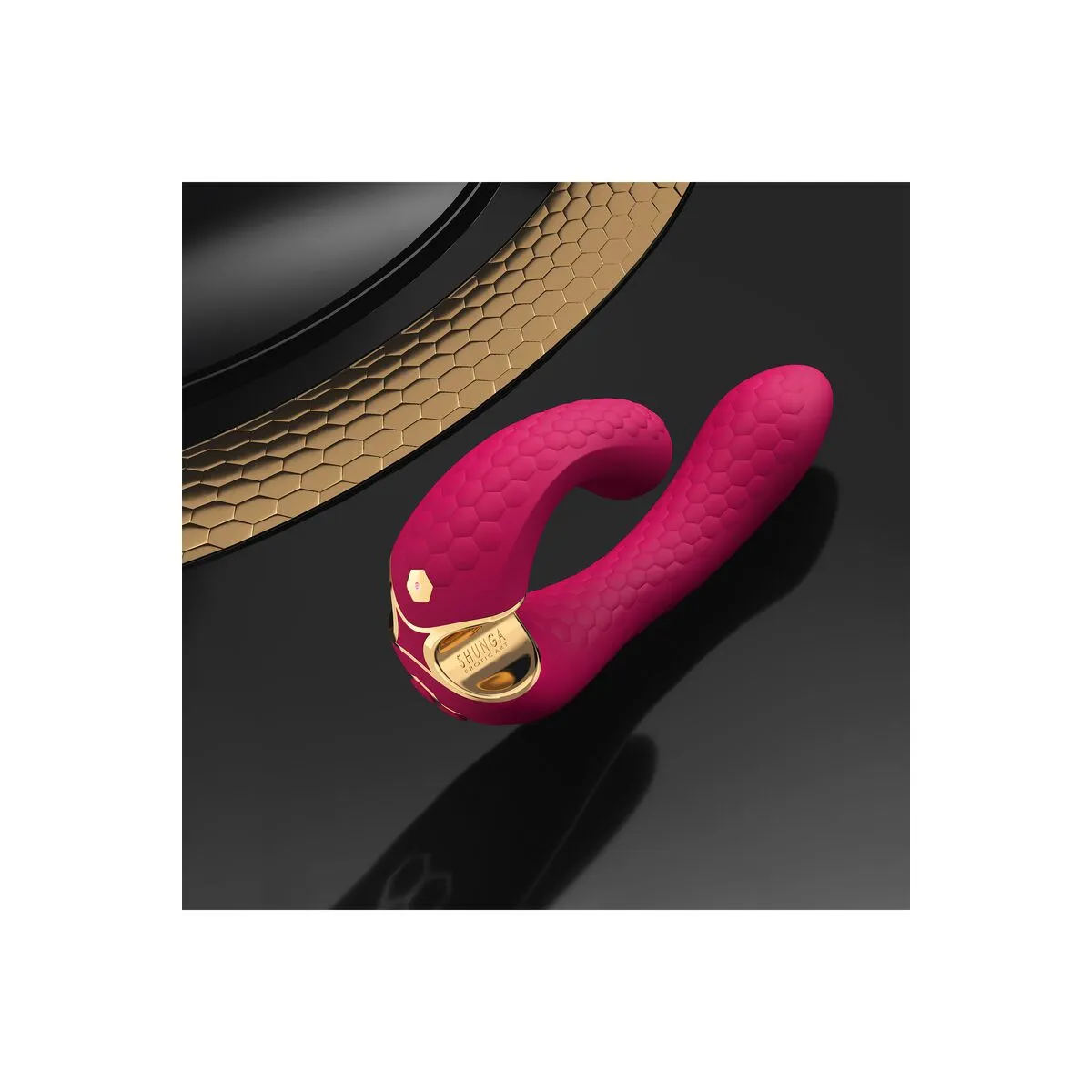 Dual Stimulation Vibe by Shunga Miyo Fuchsia