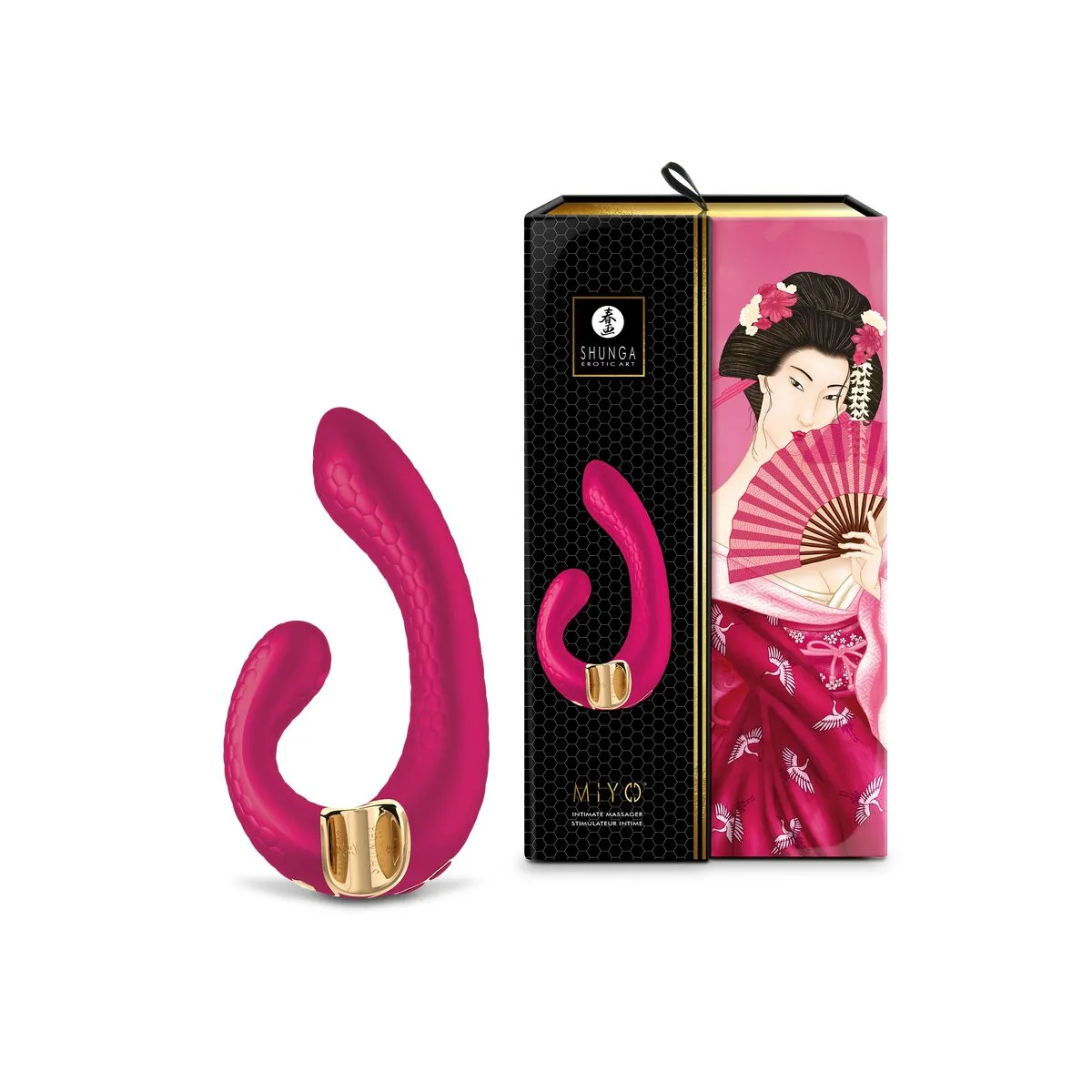 Dual Stimulation Vibe by Shunga Miyo Fuchsia