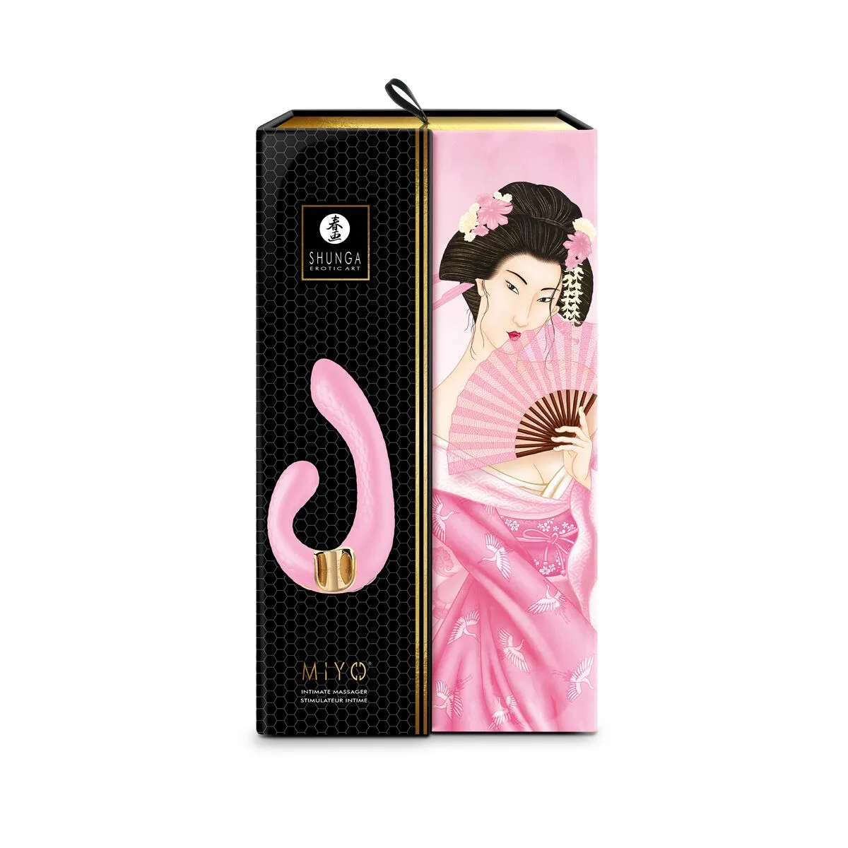 Dual Stimulation Vibe by Shunga Miyo Pink