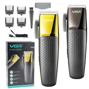 Electric Rechargeable Cordless Adjustable Hair Clipper for Men