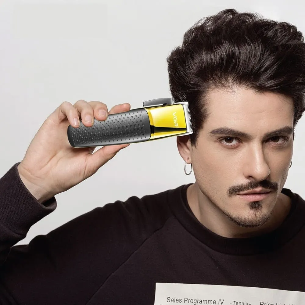 Electric Rechargeable Cordless Adjustable Hair Clipper for Men