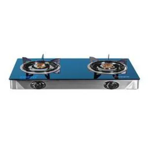 Gas Stove 2 Burner Glass Hotplate 26/013 Totai