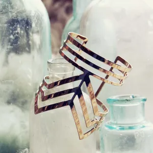 Hazy Lines Cuff