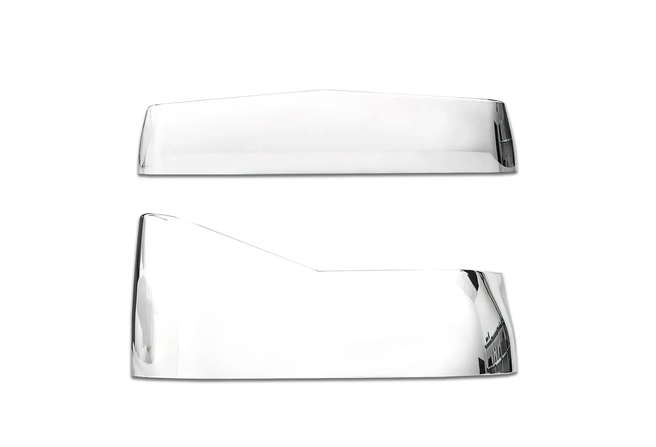 Headlights Bezels Yellow LED 2 Pcs Kenworth T400 T600 T800 W900B W900L