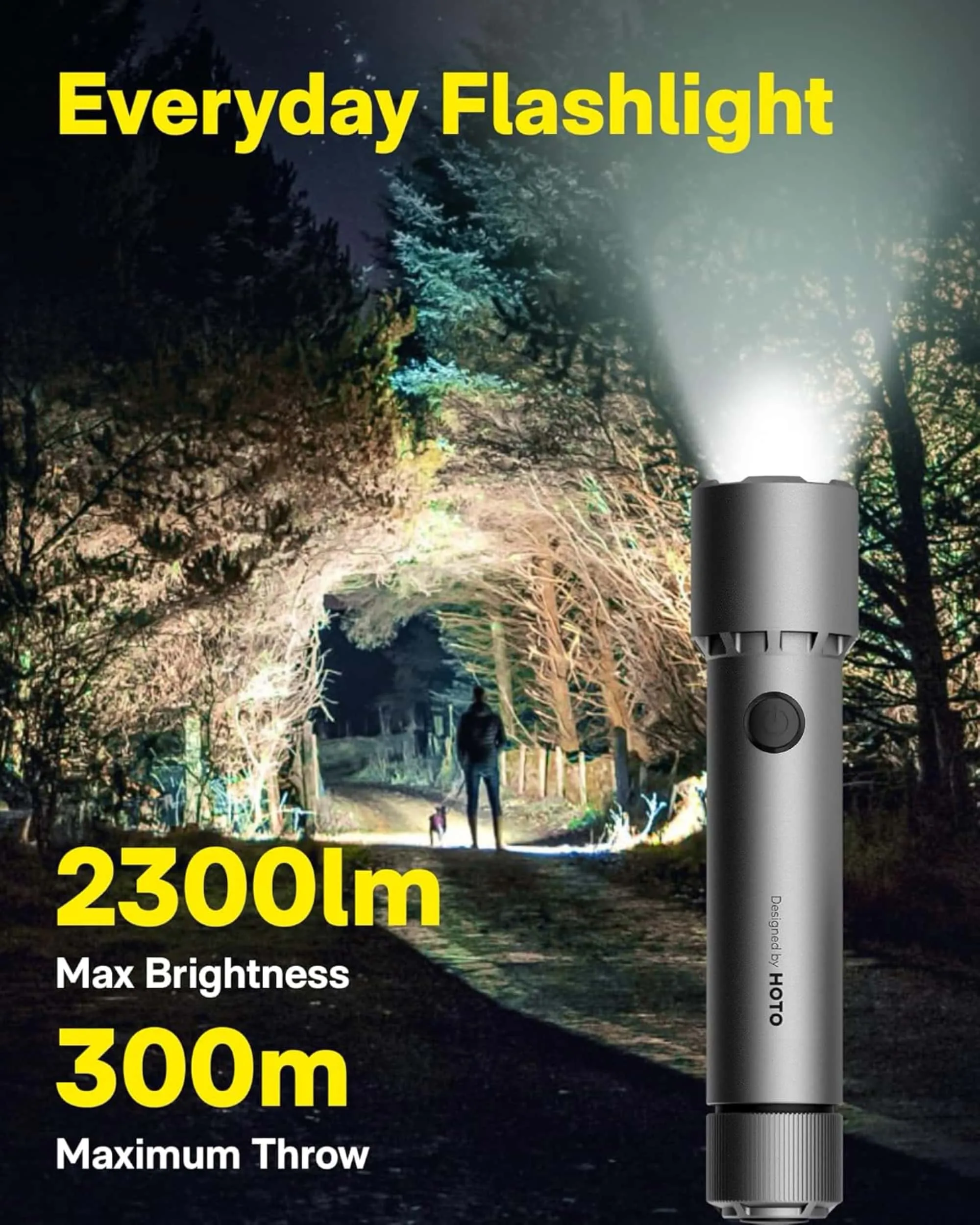 HOTO Flashlight Tactics 2300
