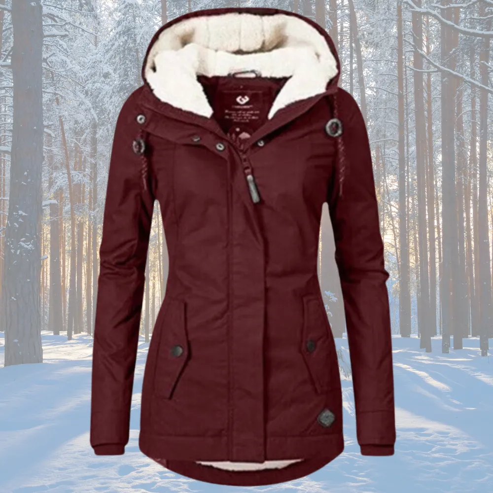 Inweaver | Fleece Lined Hooded Parka Jacket