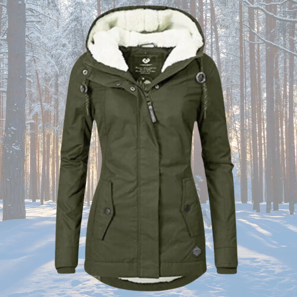 Inweaver | Fleece Lined Hooded Parka Jacket