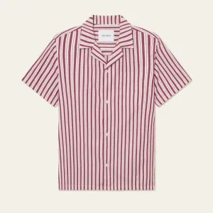 Klark Stripe Poplin SS Shirt