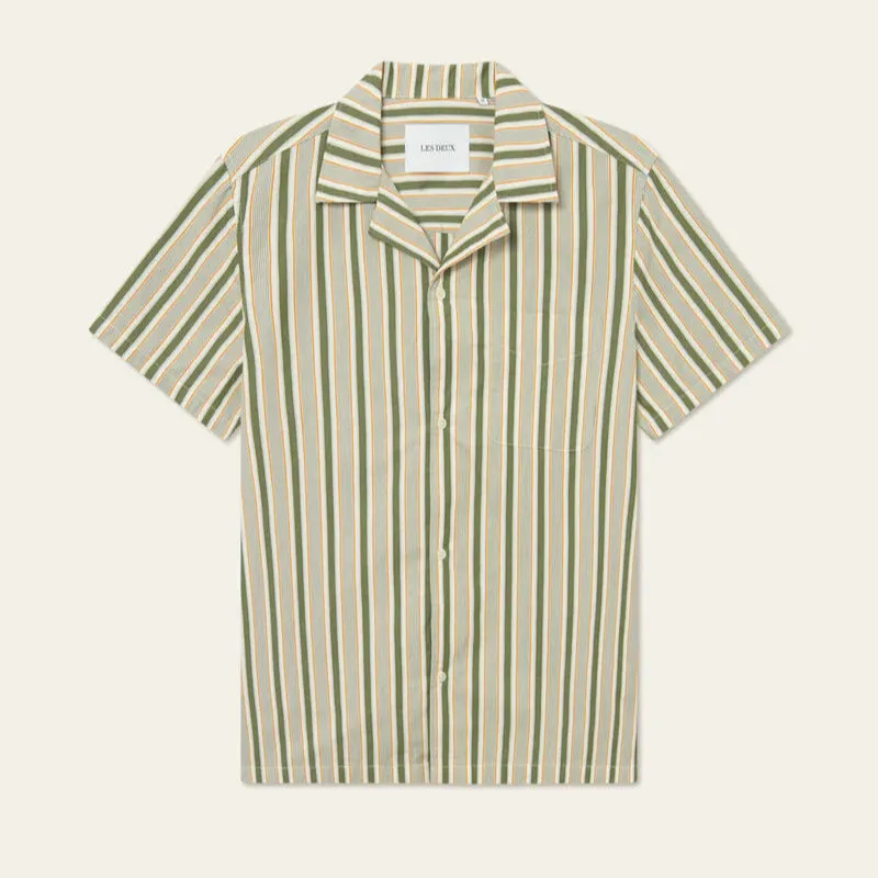 Klark Stripe Poplin SS Shirt