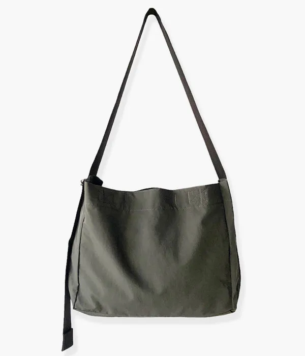 MHL./COMPACT NYLON SHOULDER BAG