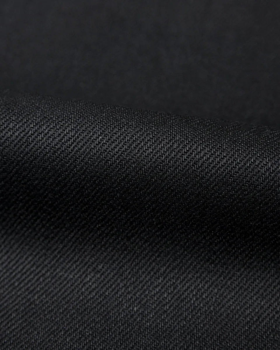 Naked & Famous Denim Weird Guy Regular Tapered Mens Jeans - Black Cobra Stretch Selvedge