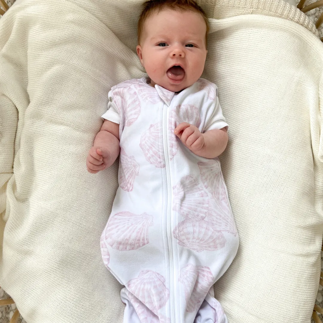 Newborn Sleeping Bag 1.0 TOG (Sea Shells)