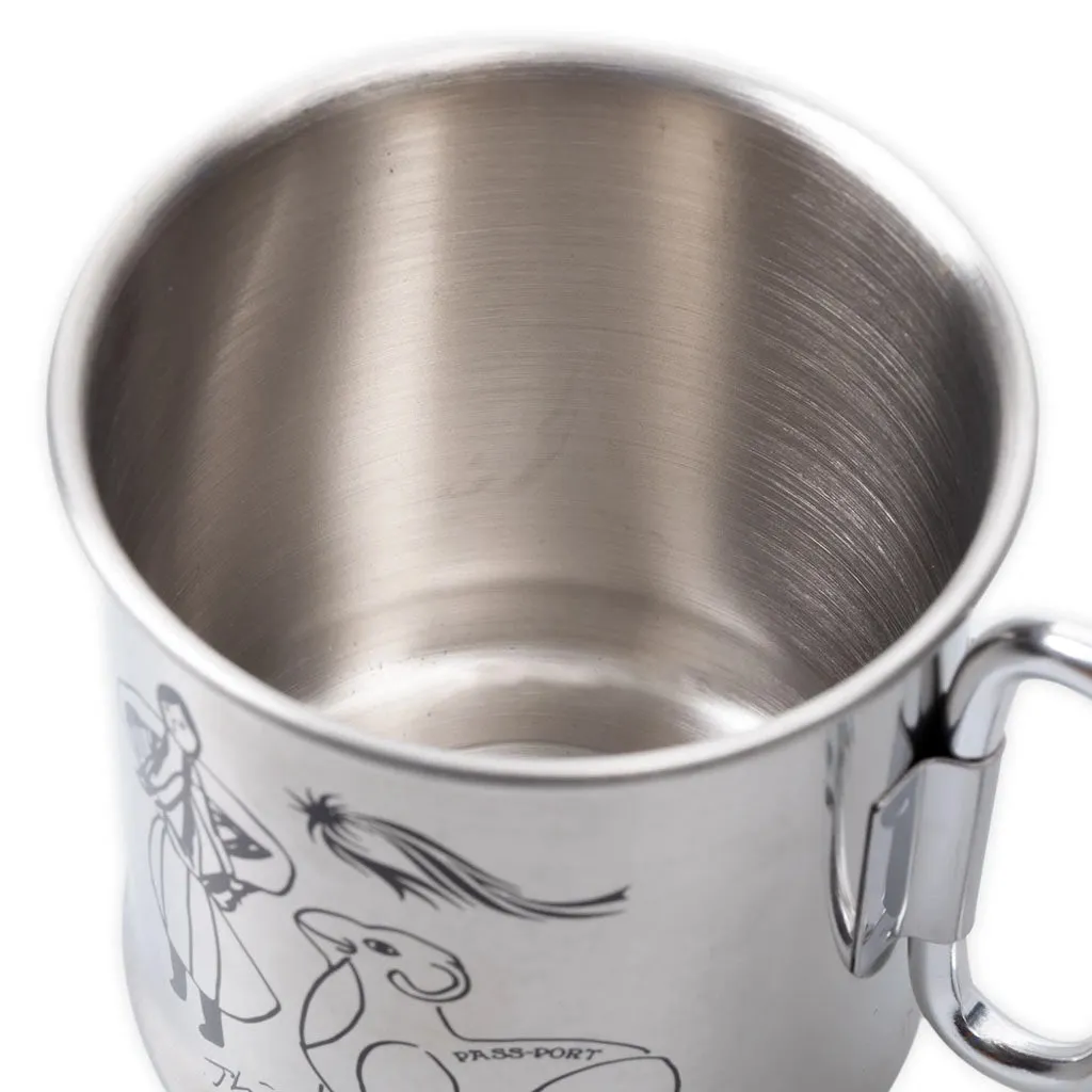 PASSPORT THANK YOU MUM CARABINER MUG - STAINLESS STEEL