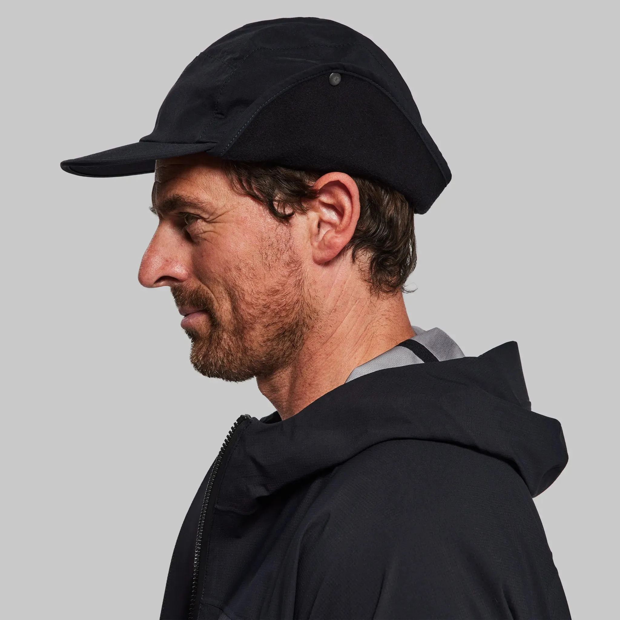 Planet Earth Ultralight Cap. Black edition
