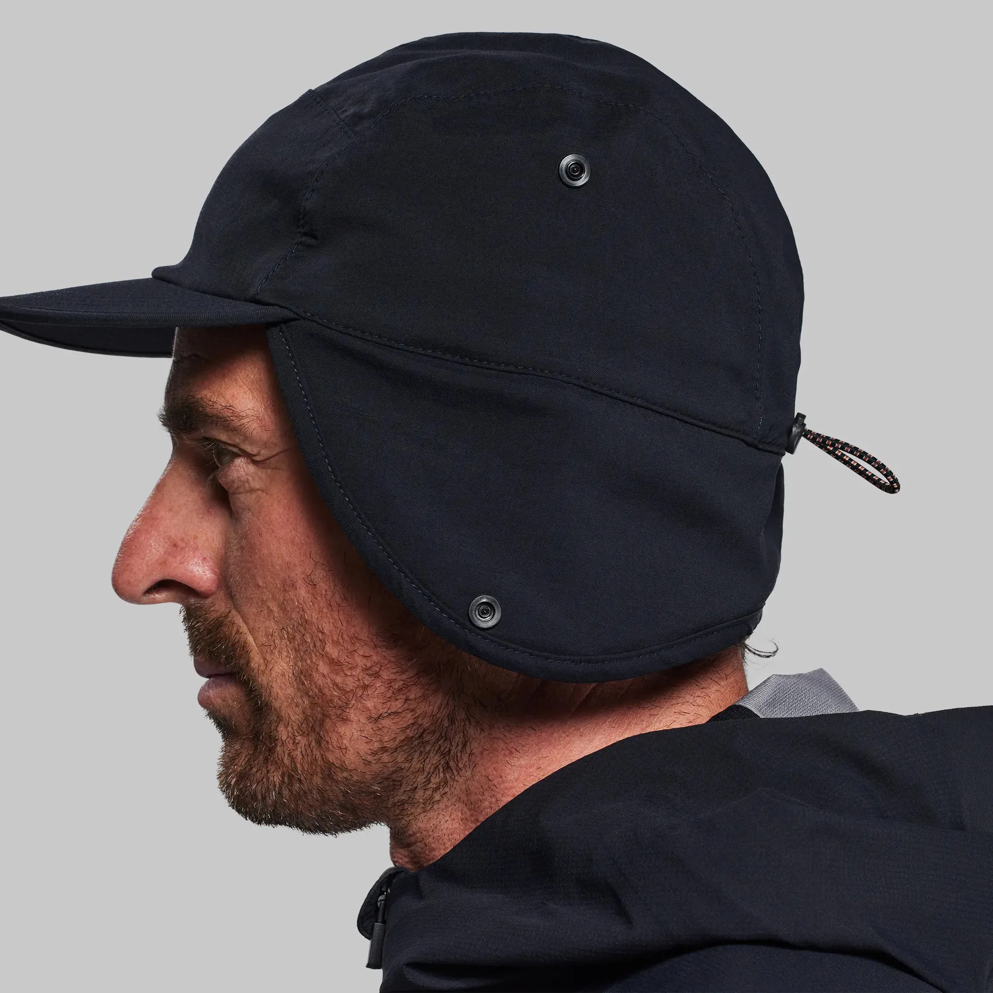 Planet Earth Ultralight Cap. Black edition