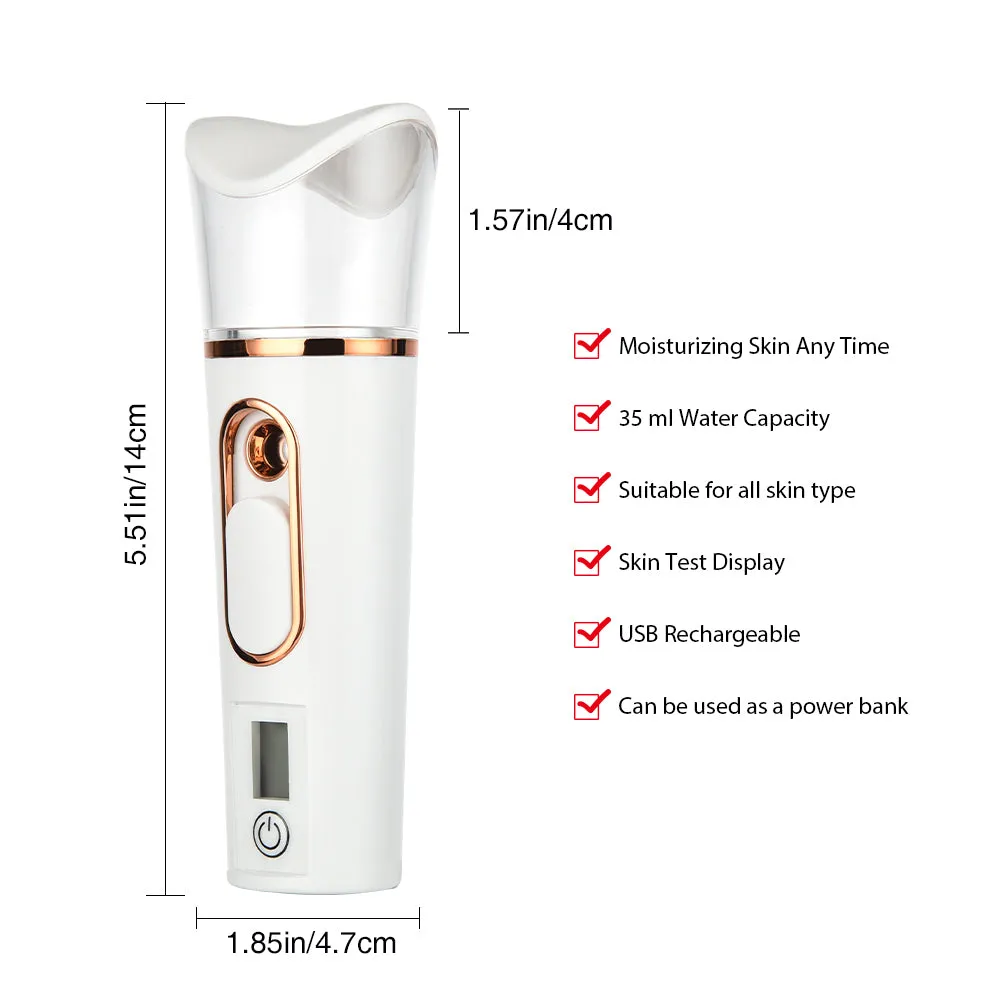 Rechargeable Mist Facial Sprayer and Nebulizer