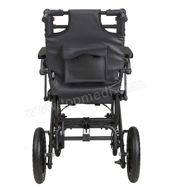 Travel Wheelchair Medline Ultralight Transport Chair  كرسي متحرك للسفر من Medline كرسي نقل خفيف الوزن
