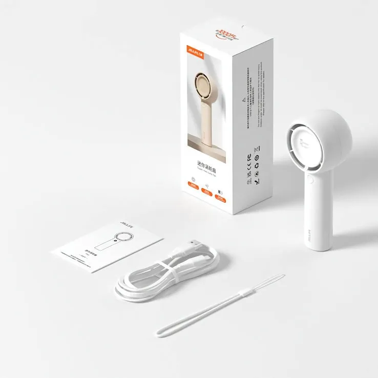 Ultra-Compact Turbo Bladeless Handheld Fan