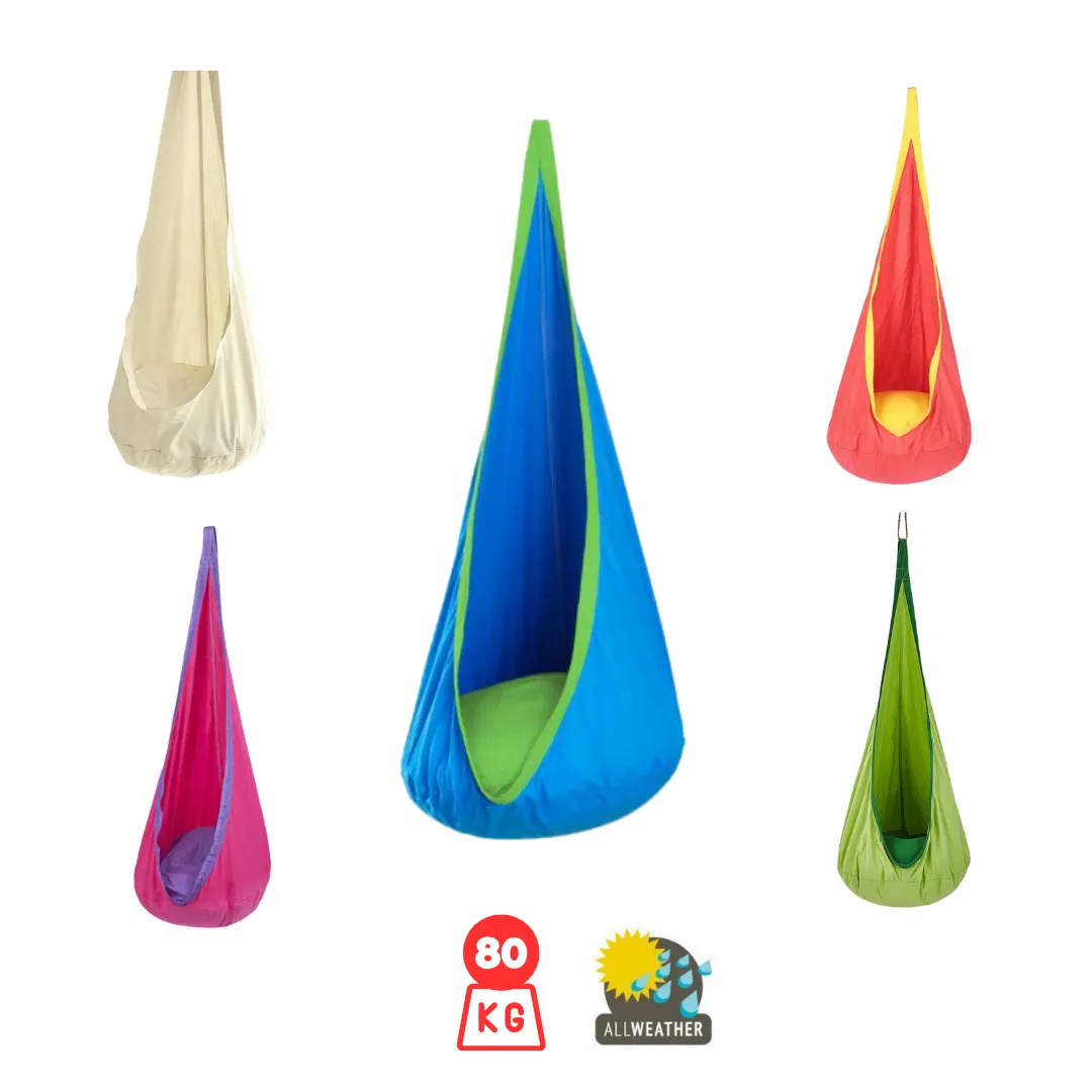 Weather Resistant Therapeutic Sensory Swing Pod Chair
